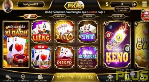 TOP 4 Cổng Game Chơi Mậu Binh Đổi Thưởng Uy Tín Nhất 5 cổng game FA88 Club