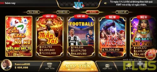 Điểm danh cổng game quay hũ đổi thưởng cực khủng năm 2024 3 Vic win