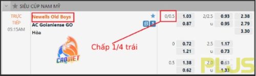 Hướng Dẫn Cách Đọc Kèo Bóng Đá Chuẩn Xác 5 kèo 1/4