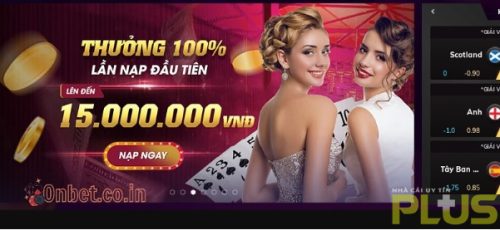 Top 5 nhà cái khuyến mãi cao nhất năm 2024 không nên bỏ qua 5 onebet