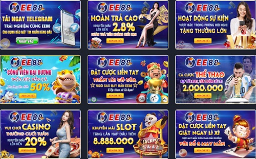 EE88 8 Những ưu đãi đỉnh cao dành cho hội viên Ee88