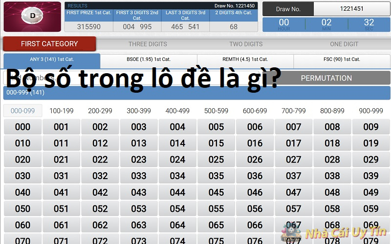 Bộ số lô đề là gì? Tổng hợp bộ số lô đề đẹp nhất 2024 1 Bộ số trong lô đề là gì?
