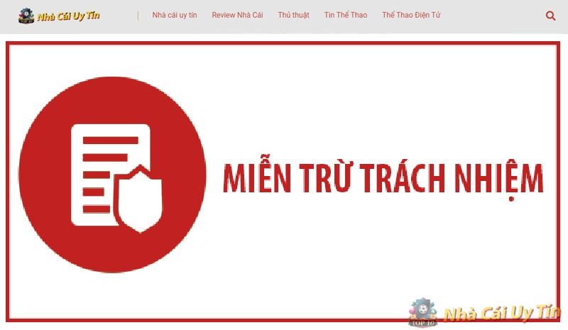 Miễn trừ trách nhiệm 1 Miễn trừ trách nhiệm